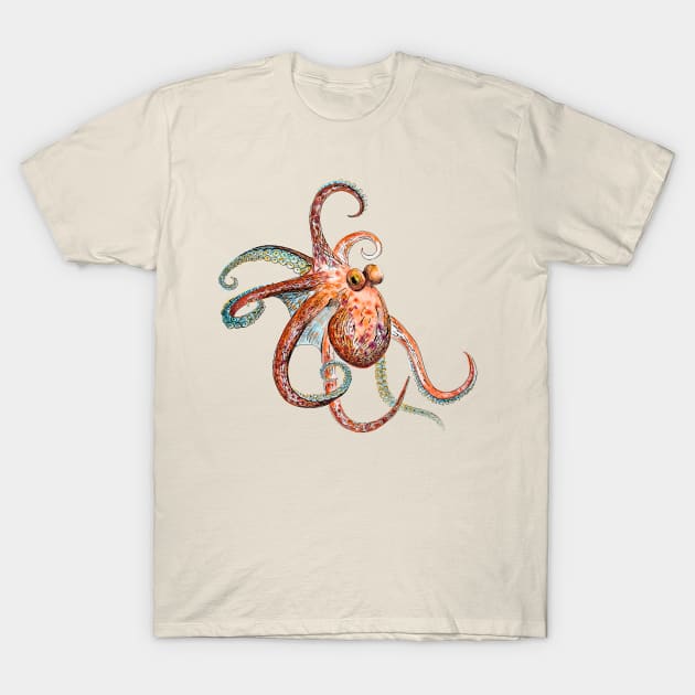 octopus T-Shirt by VicaVeresk